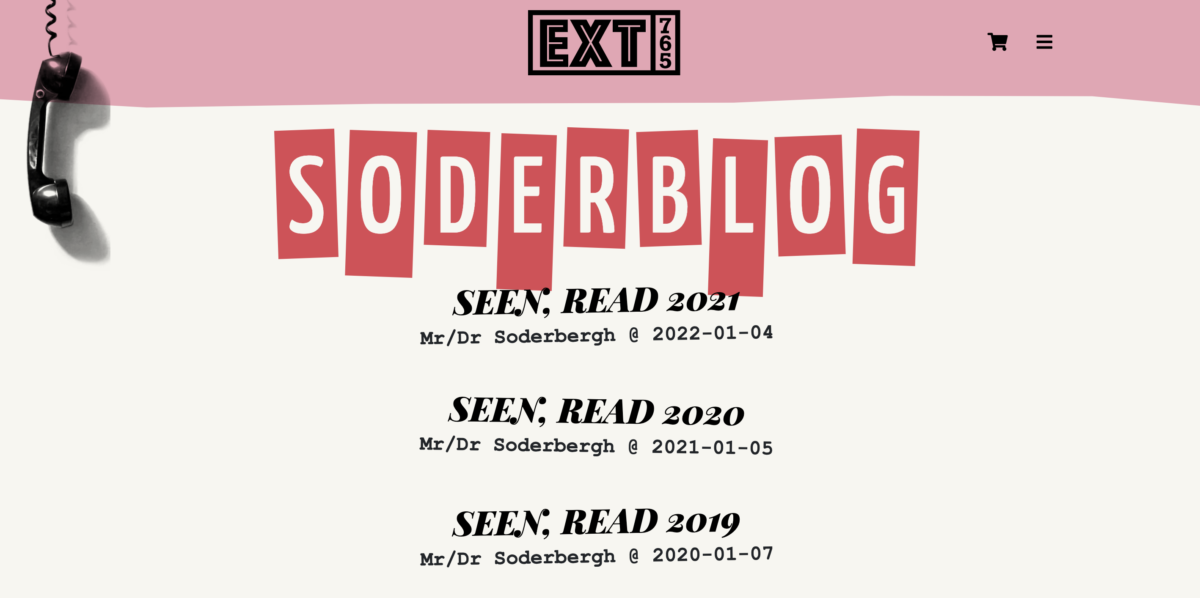 Extension 765 | The Soderblog